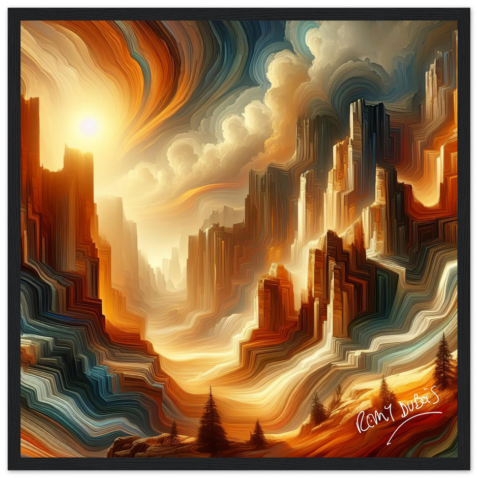 Canyon – Rémy Dubois Abstract Art