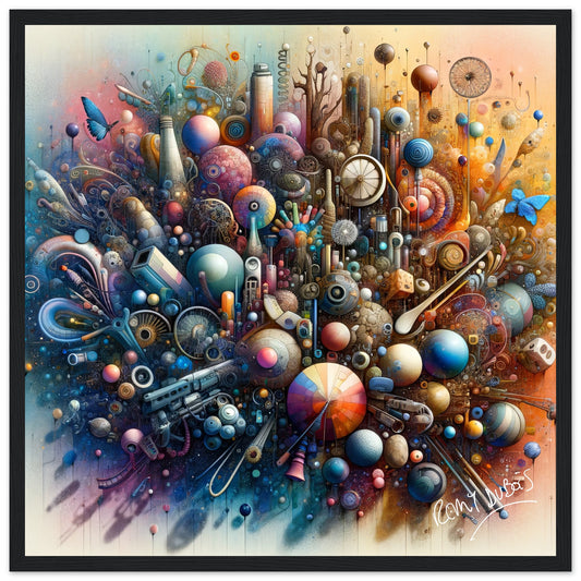 Clutter – Rémy Dubois Abstract Art